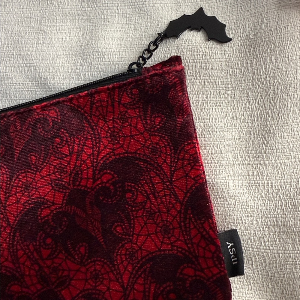 Ipsy Red & Black Patterned Cometic Bundle - Picture 9 of 9